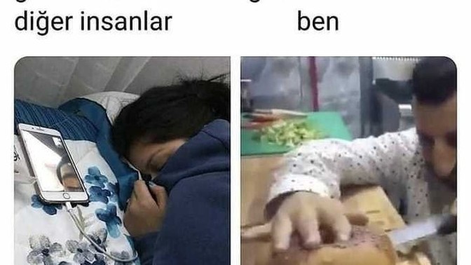 Gece gece millet sevgilisiyle konuşurken siz ne yapıyorsunuz?