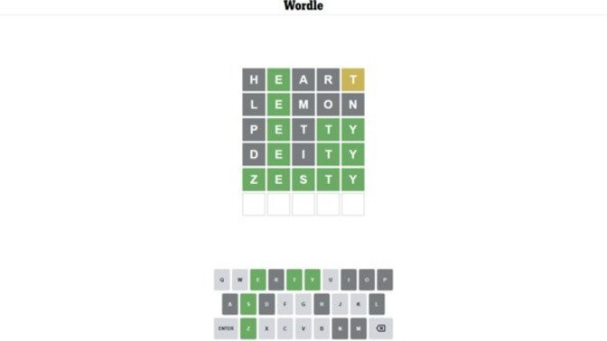 Wordle oynuyor musunuz?