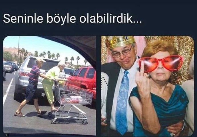 Böyle olabileceğiniz kişi şimdi kiminledir?