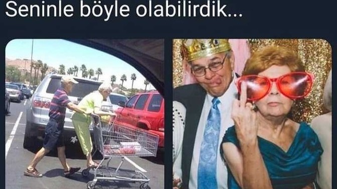 Böyle olabileceğiniz kişi şimdi kiminledir?