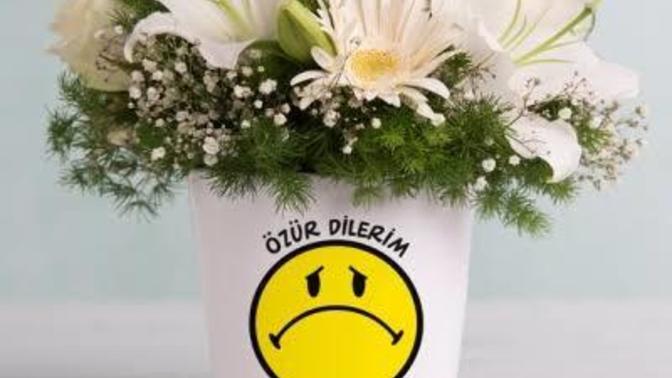Bir özür ve bir çiçek gönlünü almak için yeterli mi?