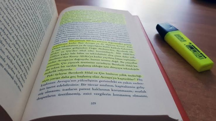 Kitap okurken not alır mısınız?