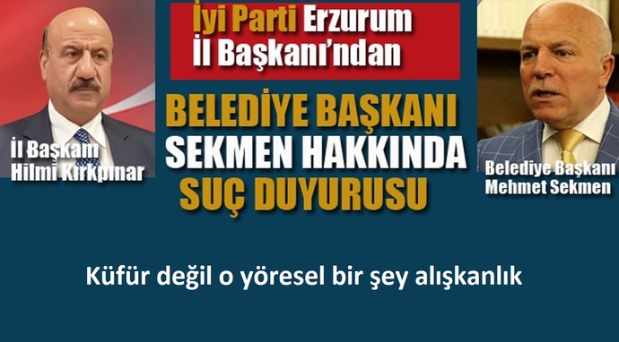 Erzurum Büyükşehir Belediye Başkanı, canlı yayında ağız alışkanlığı kurbanı oldu! Sizin ağız alışkanlığınız var mı?