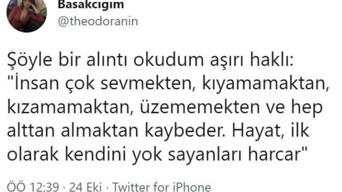 Siz neyden kaybettiniz?