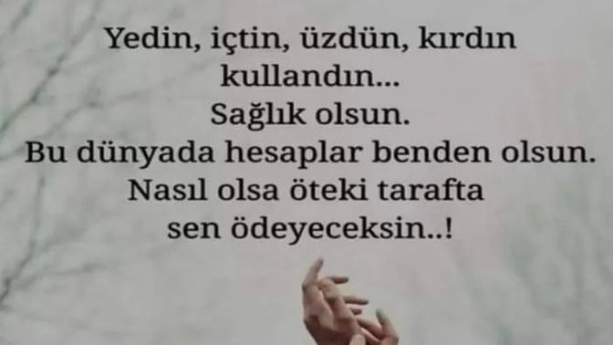 Kendinizden çok ödün verip sevdiğiniz birinden büyük bir nankörlük gördüğünüz oldu mu?