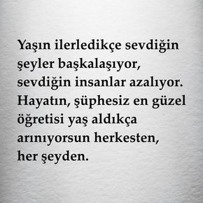 Yaş aldıkça neler değişti sizde?
