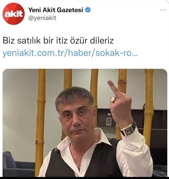 Yeni Akit Gazetesi’nin sosyal medya hesabı hacklendi. Hesabınız çalınsa üzülür müsünüz?