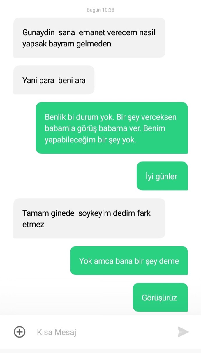 Sizce tepkim doğru mu?