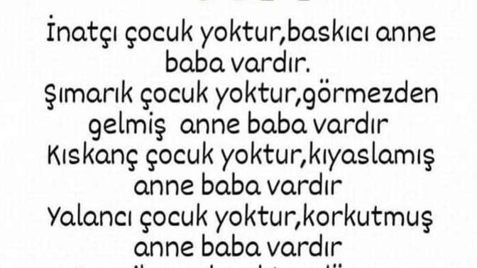 Nasıl Anne-Baba vardır?