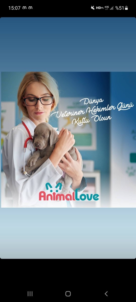 Bugün Dünya Veteriner Hekimler günü mesajınız var mı Veteriner Hekimlere?