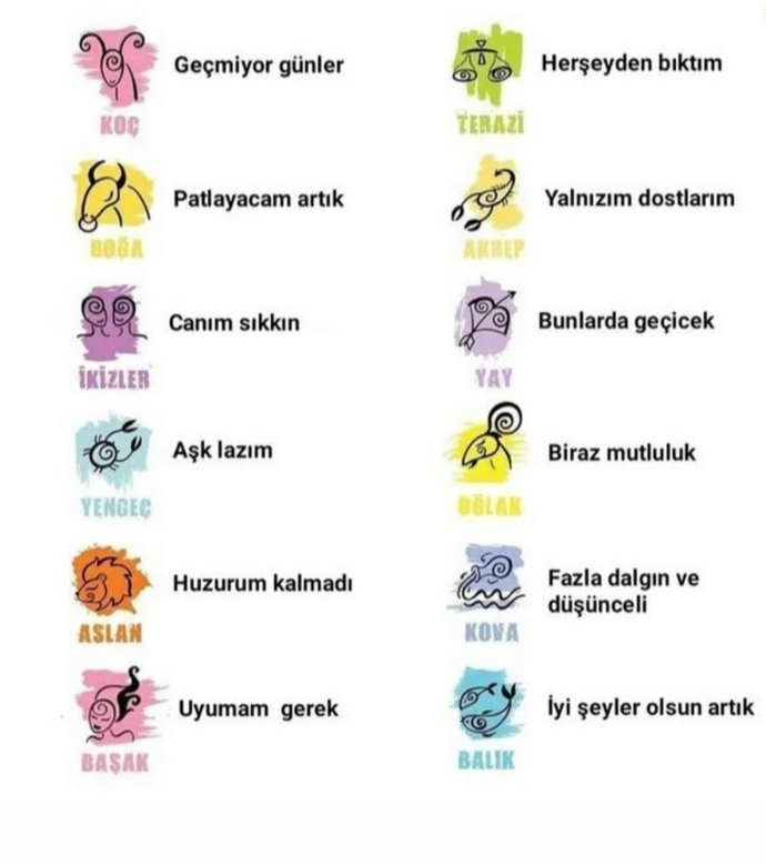 Herşeyden bıkmışım bu doğru.😄✌