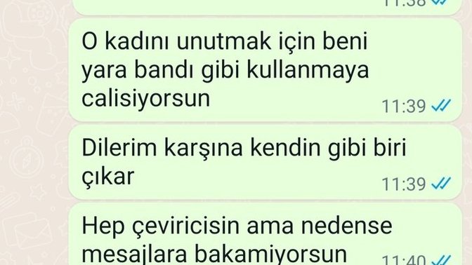 Bunu ona olan öfkemden yazdım ama arkadaşım erkek gözüyle aşk ilanı gibi olmuş diyor sizce?