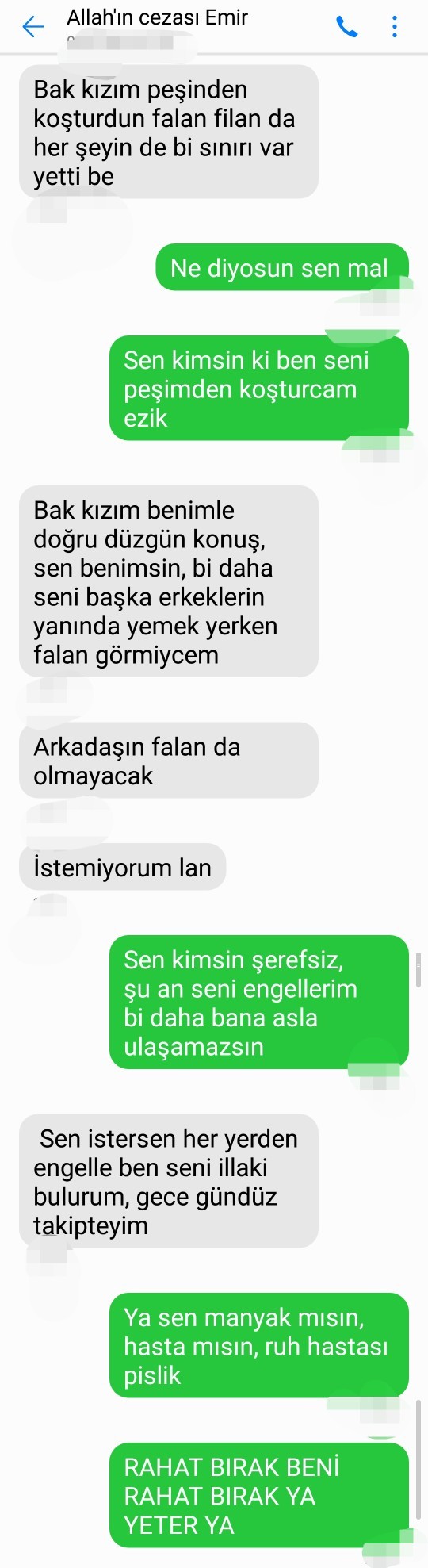 Bu çocuktan nasıl kurtulurum ya?