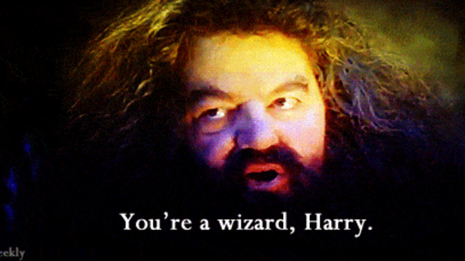 Harry Potter'dan Hagrid, büyücü olduğunun haberini verseydi ne yapardın?