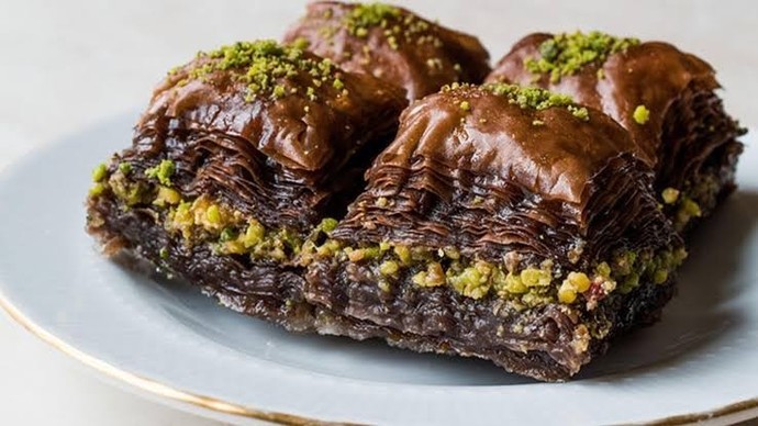 Çikolatalı baklava sever misiniz, denediniz mi daha önce?