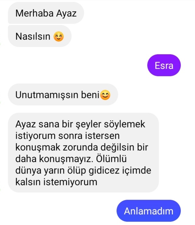 Terk edip giden eski sevgilim tam 2 sene sonra mesaj attı! Bu yazdığı mesajlara nasıl bir cevap vereyim?