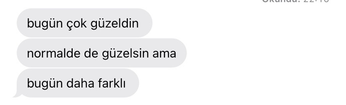 Telefonunuza en son gelen mesaj ne?