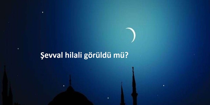 İranda Ramazan Bayramı bir gün sonra başlayacak! Şevval hilalini gördünüz mü?
