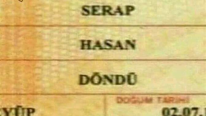 Hiç tuhaf kimliğe sahip birini gördünüz mü?
