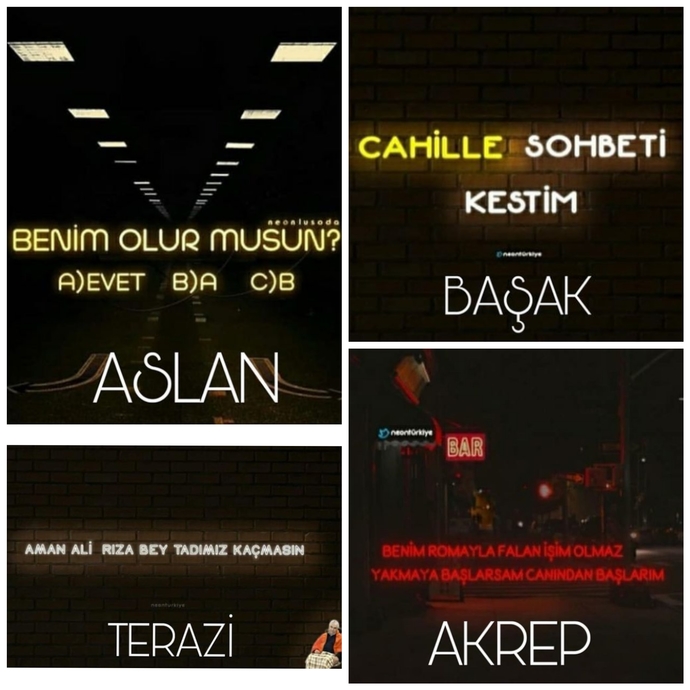 Burcuna göre senin cümlen ne😀?