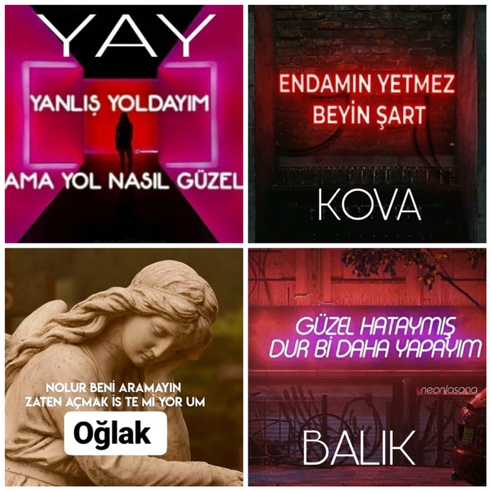 Burcuna göre senin cümlen ne😀?