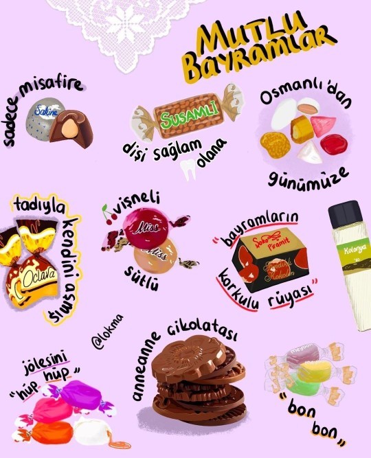 Favori şekeriniz ve çikolatanız hangisi?