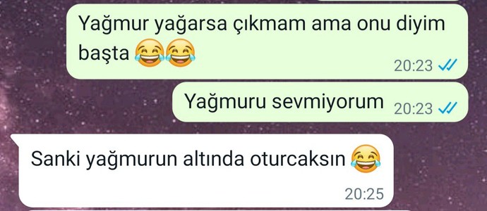 Biriyle buluşmamak için ürettiğiniz bahaneler neler?