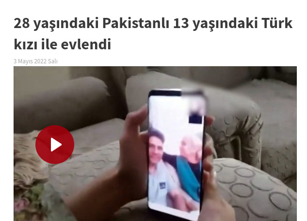 28 yaşındaki Pakistanlı, 13 yaşındaki Türk kızı ile evlenmiş, bu konu hakkında ne düşünüyorsunuz?