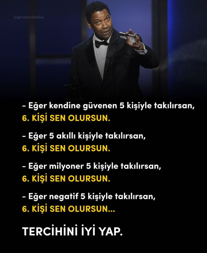 Tercihlere dikkat etmek lazımmış.