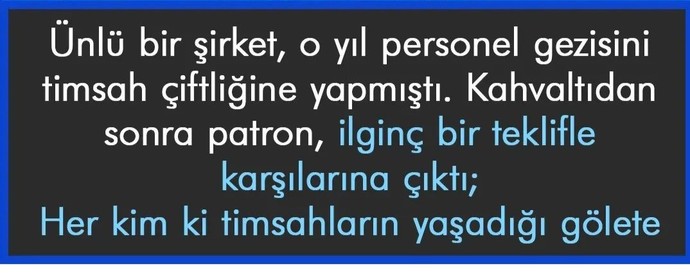Beş milyon için timsah dolu göle atlar mısınız?