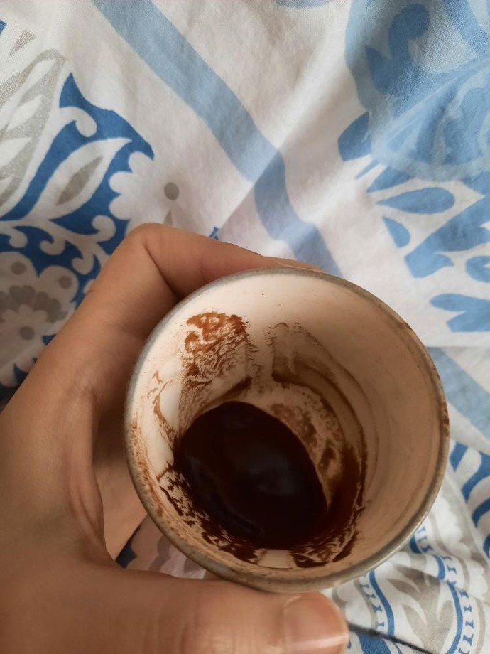 Kahve falından anlayan?