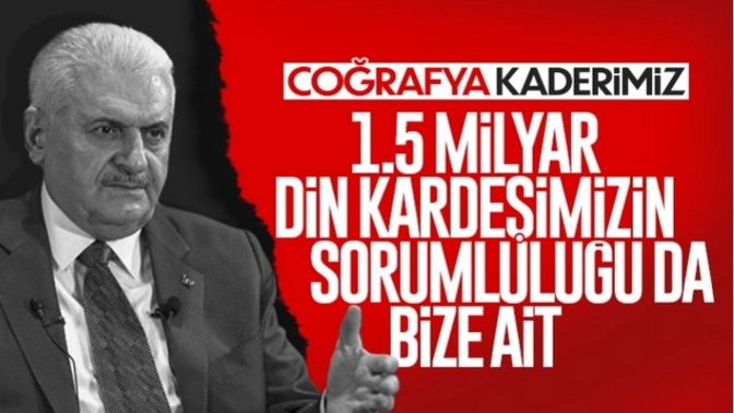Binali Yıldırım, "Tüm din kardeşlerimizin sorumluluğu bize ait." dedi. Katılıyor musunuz?