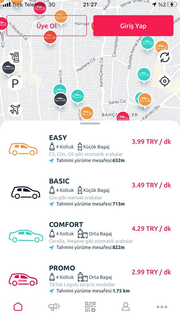 TikTak Araba Kiralama Şartları Nelerdir?