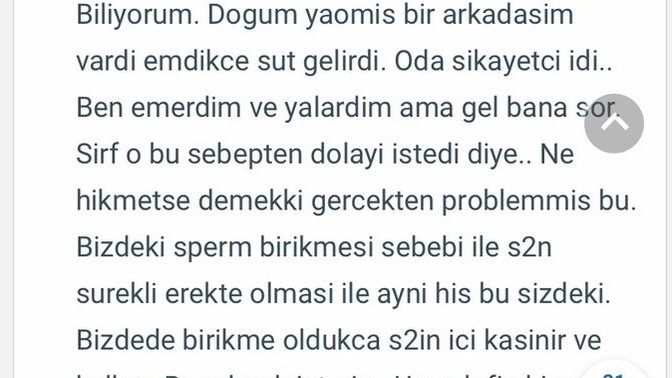 Konu cinsellik: soruyu cevaplayan kisi ne demek istemis?