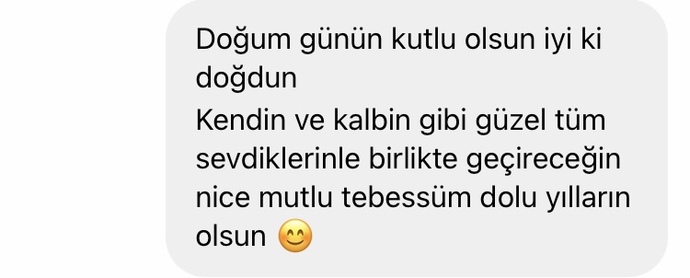 Sohbetin uzaması için be yazsam?
