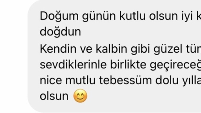 Sohbetin uzaması için be yazsam?