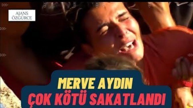 Dokunulmazlık oyununda Merve Aydın çok kötü sakatlandı. Merve’nin Survivor hayatı bitmiş olabilir mi?