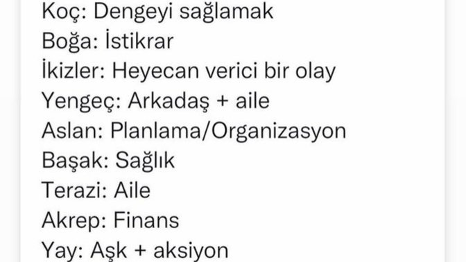 Burçların bu hafta odaklanması gereken şeyler nelerdir?