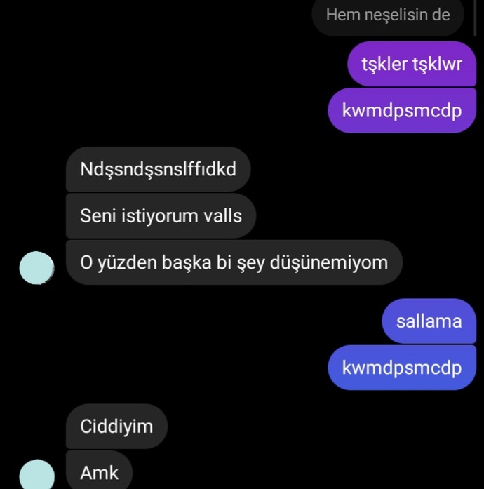 Sürekli cinsellik konuşuyoruz dedim bunları yazdı, yorumlar mısınız?