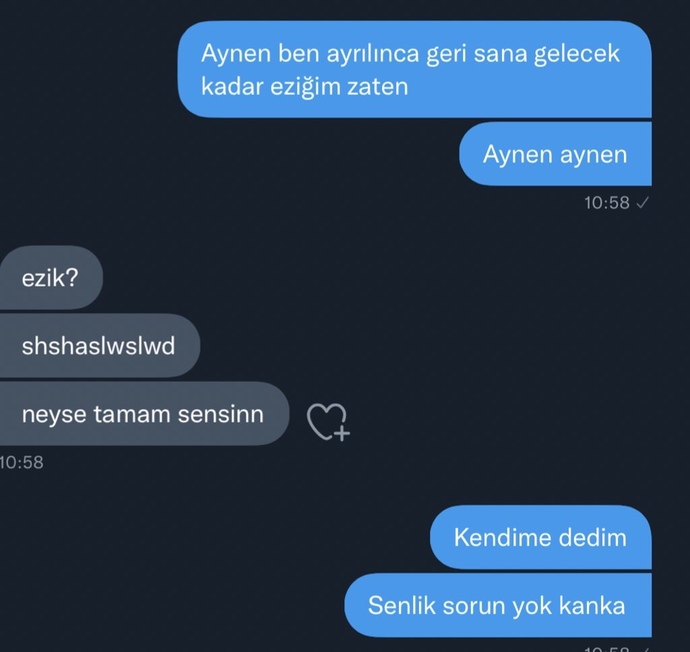 Ne bu tavırlar?