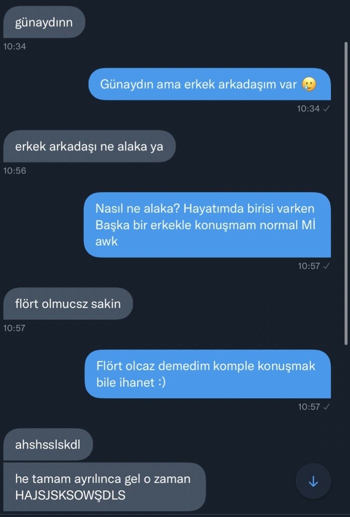 Ne bu tavırlar?