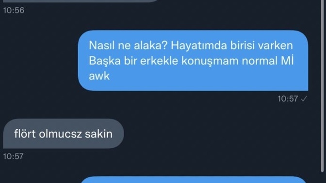 Ne bu tavırlar?