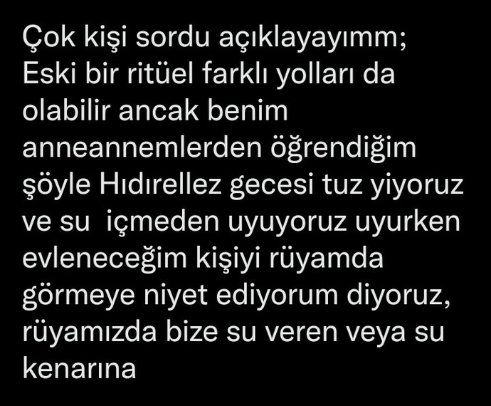 Hıdırellez için ne yapmam gerek?