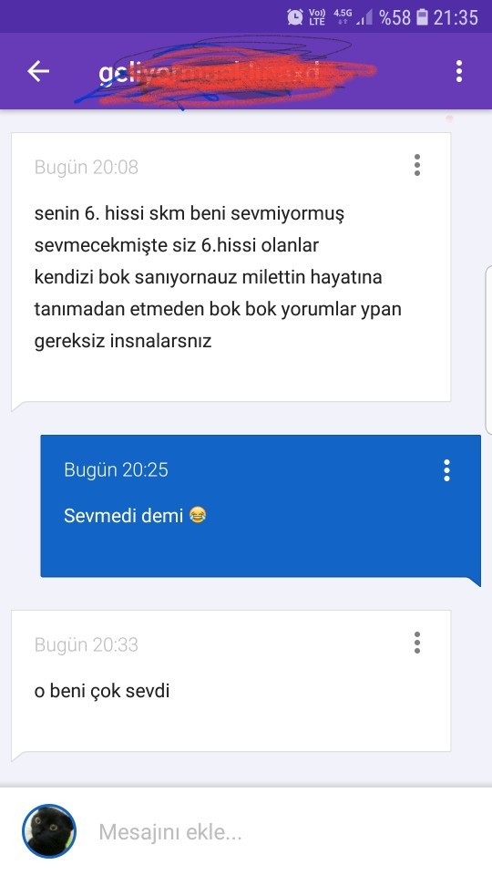 Sitede cok saçma insanlar yok mu ya 😂?