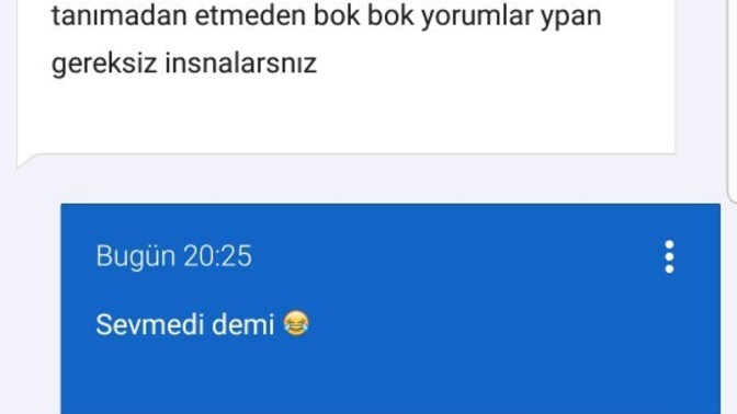 Sitede cok saçma insanlar yok mu ya 😂?