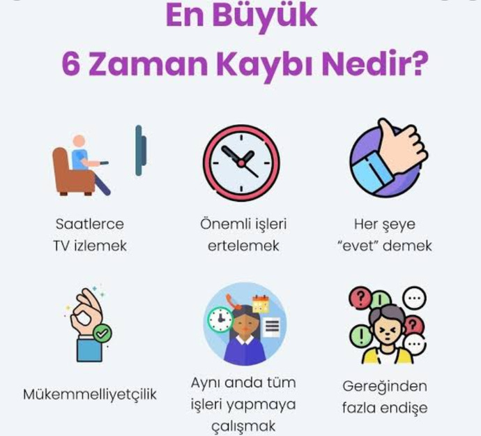 Senin için neler zaman kaybı?