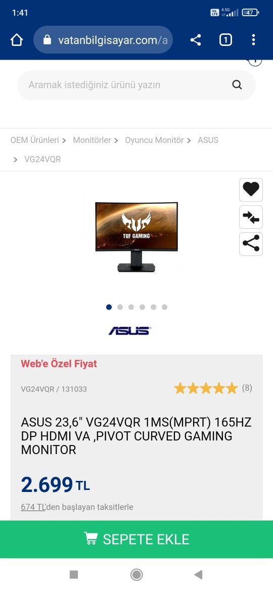Oyun bilgisayarım için bu monitör uygun mu, alayım mı?
