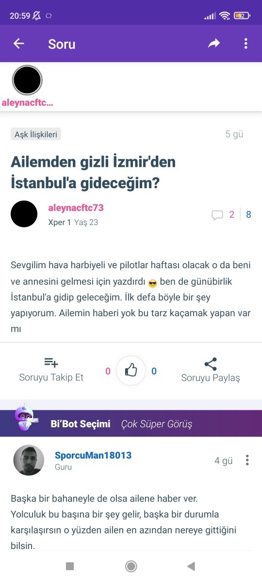 Sevgilim bana hakaret etti?