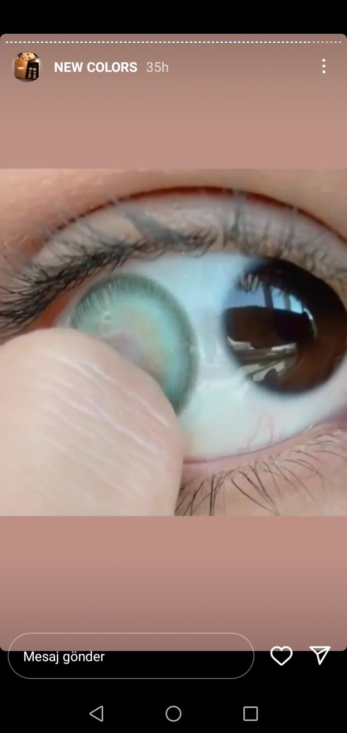 Merhaba, renkli kontak lens önerisinde bulunabilir misiniz?