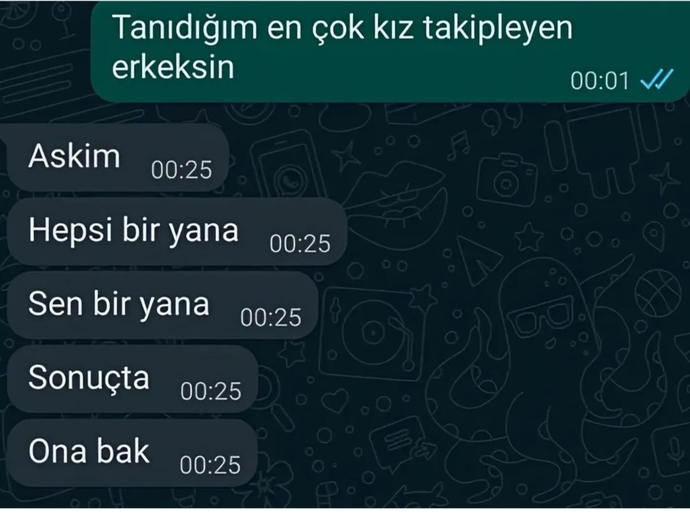 Klasik Türk erkeği 😬